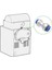 3D Yazıcı Ams Lite Filament Hub Ptfe Adaptör Malzeme Boru Genişleme Port Ams Bambu Lab X1/p1 Serisi Için Bağlantı Modülü (Yurt Dışından) 4