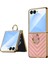 Samsung Galaxy Z Flip 7 Için Dream Metal Halka Pu Telefon Kılıfı (Yurt Dışından) 1