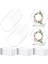 18PCS Akrilik Tablo Numaraları Altıgen Tablo Tutucu Sublimasyon Dıy Net Tablo Adı Kartları Parti Dekorasyonu Için (Yurt Dışından) 5