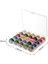 25 Renk/balmumu Iplik Polyester Iplik Mumlu Iplik Kutusu Seti Deri Zanaat Için Dokuma Bilezik Dikiş Diy 0.45 0.55 0.65MM (Yurt Dışından) 5