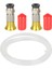 Pc4-M6 Pnömatik Düz Konnektör 3D Yazıcı Parçaları Filament Kurutucu Kutusu 2,5X4MM Ptfe Tüp M6 Besleme Bağlantı Bağlayıcı (Yurt Dışından) 1