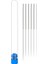 5pcs Paslanmaz Çelik Nozul Temizleme Iğneleri MK8E 3D Nozul 3D Baskı Nozumu Temizleme Çelik Iğne 0.4mm Matkap (Yurt Dışından) 4