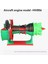 Bamboo Lab Için 3D Baskı Modeli MH006 Uçak Motoru Modeli Bileşenleri Baskı Deneyiminizi Geliştirin (Yurt Dışından) 3