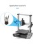 3D Yazıcı Aksesuarları 3 Ekstrüder Baskı Sıcak Uç Kiti 3 Combo 0.4mm Sabit Çelik (Isı Lavabosu Ile) (Yurt Dışından) 1