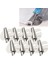 8pcs Evrensel Dikiş Haddelenmiş Hemmer Ayağı, 3-10MM Haddelenmiş Hem Presser Ayağı, Dikiş Makinesi Geniş Haddelenmiş Hem Presser Ayağı (Yurt Dışından) 2