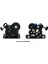 Dıy 3D Yazıcı Için 3D Yazıcı Voron 2.4 Için Büyük Vitesli Tüm Metal Mini Ekstrüder (Yurt Dışından) 3