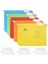 Askılı Dosya Klasörleri, 25'li Paket, Mektup Boyutu, Çeşitli Renkler (Yurt Dışından) 1