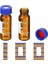 2ml Otomatik Örnekleyici Şişesi, 100 Paket Hplc/ Şişeler 9-425 Lab Amber Şişeleri (Yurt Dışından) 1