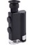 Taşınabilir 200X-240X Zoom Mikroskop Cep El LED Lam Lambası Loupe Zoom Büyüteç Mikroskobu (Yurt Dışından) 3
