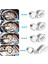 4pcs Aydınlatılmış Kuyumcular Loupe Büyüteç, 10X 20X 30X 40X Tam Metal Büyüteçler, Cep Katlanabilir Takı Döngüsü (Yurt Dışından) 3
