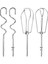 4pcs Cuisinart, Paslanmaz Çelik El Karıştırıcı Çırpıcılar Mikser Ekleri, El Karıştırıcı Çırpıcıları (Yurt Dışından) 1