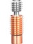 Bi-Metal V6 Titanyum Alaşım Boğaz Bimetal Heatbreak Boğaz Hotend Kırmızı Bakır Isıtıcı Bloğu (Yurt Dışından) 1