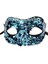 Payetli Venedik Balo Parti Maskesi Mavi 2