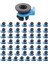 50PCS Klips Boru Gömülü Kelepçe Bowden 3D Için Metal Metal Ispinsin Hotend Tüp 4mm Kolet Ekstrüder Konektörü (Yurt Dışından) 1