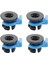 50PCS Klips Boru Gömülü Kelepçe Bowden 3D Için Metal Metal Ispinsin Hotend Tüp 4mm Kolet Ekstrüder Konektörü (Yurt Dışından) 3