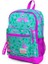 Dört Bölmeli Su Yeşili Flamingo Okul Çantası 27x38x14 cm Ortopedik Tasarım 8