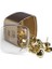 Cubbie Premium Kalp Harita Çivisi Gold Renk 20 Adet Kullanım İçin Uygun 2