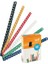 Plastik Spiral 6 mm Beyaz Renk 100 Adet 2-15 Sayfa Arası Kullanım İçin 3