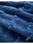 Tassel Dream Supersoft Tek Kişilik Battaniye 150X200 cm Lacivert 3