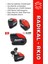 RK10 Dövme Çelik Onaylı Motosiklet Disk Kilit Alarmı 120DB Güçlendirilmiş Su Geçirmez Kilit 1