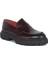 Bordo Deri Loafer Erkek Ayakkabı 1