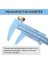 20 Adet 150 mm Mini Plastik Kaliper Vernier Kaliper Çift Ölçekli Sürgülü Gösterge Ölçüm Aracı Öğrenci Ofisi Için 5 Renk (Yurt Dışından) 2
