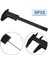 20 Adet 150 mm Mini Plastik Kaliper Vernier Kaliper Çift Ölçekli Sürgülü Gösterge Ölçüm Aracı Öğrenci Ofisi Için 5 Renk (Yurt Dışından) 5