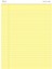 Letter Boyut (216 x 297MM), Sarı Renkli Legal Pad, Notluk, Notepad, Defter, 50 Yaprak, Geniş Satır 1