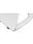 Sento 120-003R009 Yavaş Kapanır Slim Klozet Kapağı, Duroplast, Beyaz 2