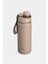 1 Hand Leak-Proof Sızdırmaz Çelik Termos 500 ml Lıght Brown ST-224 3