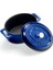 Metal Oval Mini Tencere, Mavi 2