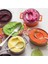 Metal Oval Mini Tencere, Mavi 7