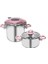 Perfect Pink 4+6 L Düdüklü Tencere Seti, Pembe 1