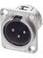 Hepa-Merz Hepa Merz SFC-SR11 Xlr Şase Erkek Canon 3 Pinli Xlr Şase Konnektör 1