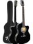 RG-560BK-AMP Siyah Amfili Elektro Akustik Gitar Full Set 2