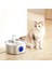 Su Seviyesi Göstergeli Sensörlü 3.2 L Paslanmaz Çelik Kedi Köpek Için Otomatik Su Pınarı Su 4