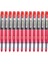 NP68 Iğne Uçlu Kalem 12'li Ambalaj Kırmızı 0.5 mm 3