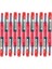 NP68 Iğne Uçlu Kalem 12'li Ambalaj Kırmızı 0.5 mm 4