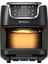 Y77 Xxl Buharli Airfryer Fritöz 7lt 1700W Siyah ( Türkiye Garantili) 5