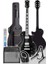 GRX-200BK-50-AMP Les Paul Kasa Elektro Gitar Seti 50 Watt Gainli Şarjlı Amfi ve Full Set (H-H) 3