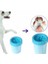 Pati Yıkayıcı Koruyucu - Yıkanabilir Pençe Temizleyici Kova, Kedi ve Köpekler Için Pratik 4