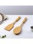 Bambu 2'li Servis Seti, Tavalarınız ve Kızarmanız Için Spatula, Servisleriniz Için Büyük 2
