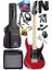 DE-150RD-35AMP Maple Klavye Hh Yüksek Kaliteli 35W Amfili Elektro Gitar Seti 1