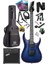 GRADE-25AMP Blue Rosewood Yüksek Kalite 25W Amfili Elektro Gitar 1