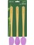 Indigo 3'lü Pembe Bambu Silikon Spatula Seti Uzun 26 cm VLT1508 4