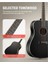 Dag-1cb Dreadnought Akustik Gitar Seti (Siyah) 6
