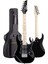 DE-150BK-25AMP Maple Klavye Hh Yüksek Kaliteli 25W Amfili Elektro Gitar Seti 3