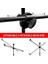 180CM Maksimum Uzunluk Mikrofon Standı Multi Fonksiyonel 2in1 Microphone Katlanabilir 3