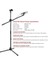 180CM Maksimum Uzunluk Mikrofon Standı Multi Fonksiyonel 2in1 Microphone Katlanabilir 5
