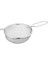 Idealisk 20 cm Paslanmaz Çelik Metal Süzgeç 6